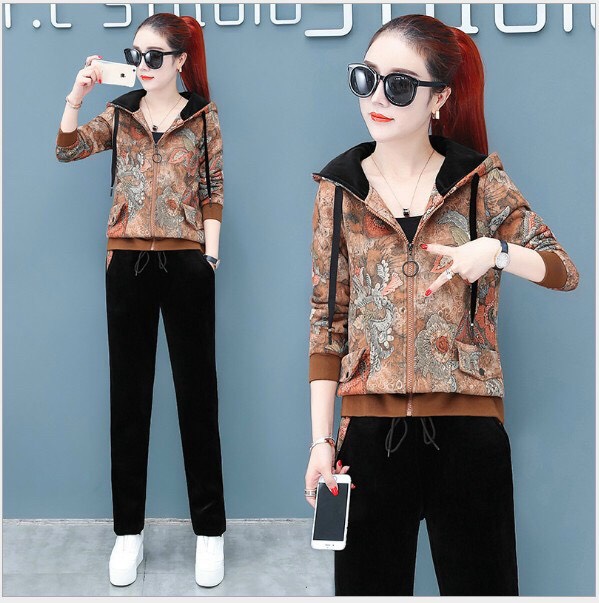 Set Bộ Thời Trang Họa Tiết Túi - BTN157